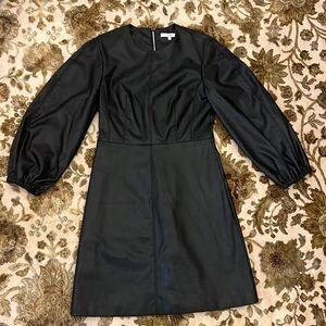 NWOT Tibi Leather Dress. Size 6.